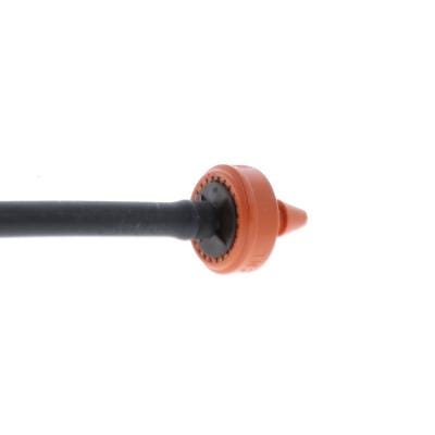 Netafim Dripper Assy 7.9 GPH Orange/Brown Dripper, Black Tubing 48in - 25 Pack