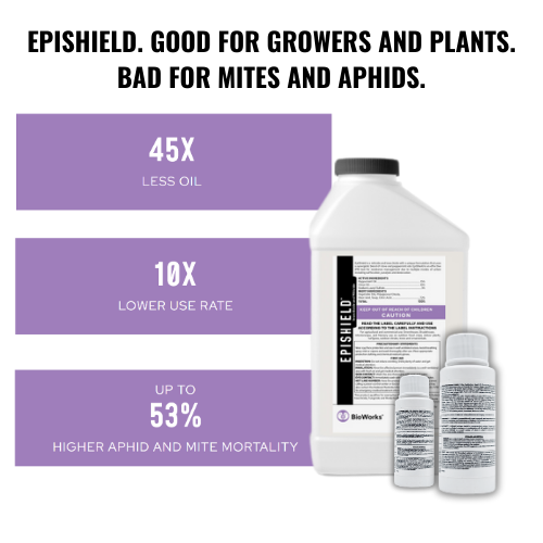 Bioworks Epishield - 2.5-gallon - Bad for Mites and Aphids