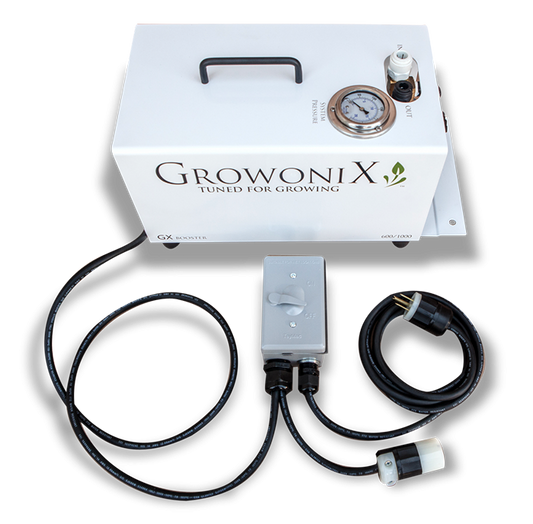 Growonix 300 psi Booster Pump GX600/1000 with Splash Guard Chassis