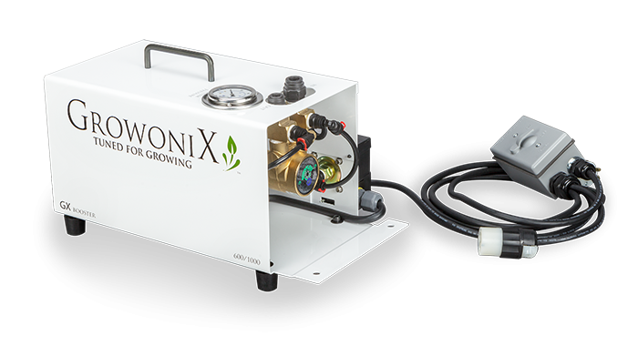 Growonix 300 psi Booster Pump GX600/1000 with Splash Guard Chassis