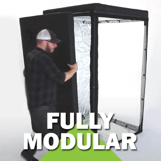 Grozeebo Pro Grow Tent Fully Modular