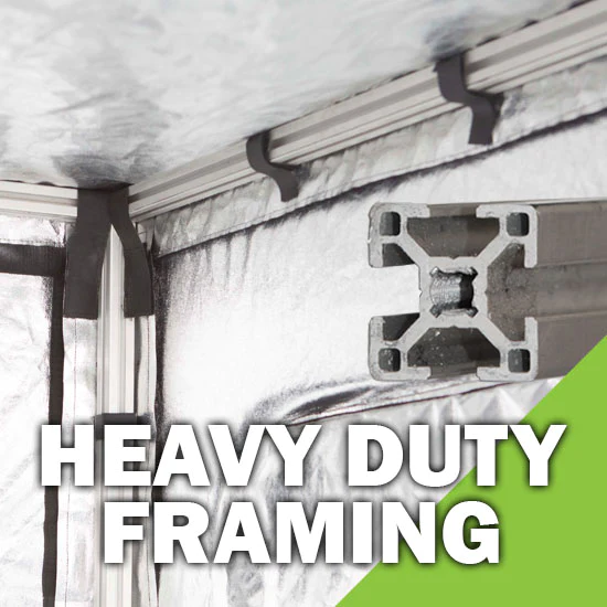 Grozeebo Pro Grow Tent Heavy Duty Framing