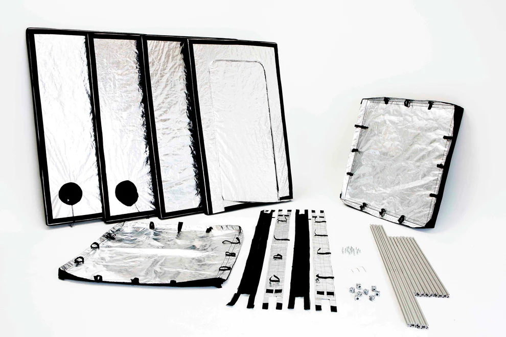 Grozeebo Pro Grow Tent Inside Parts