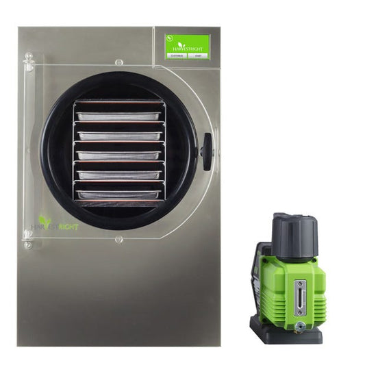 Harvest Right Freeze Dryer - Medium - Stainless Steel - With Mylar Starter Kit Main Image