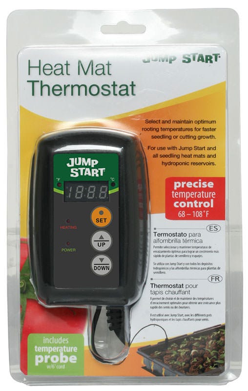 Jump Start Digital Temperature Controller Thermostat for Heat Mat