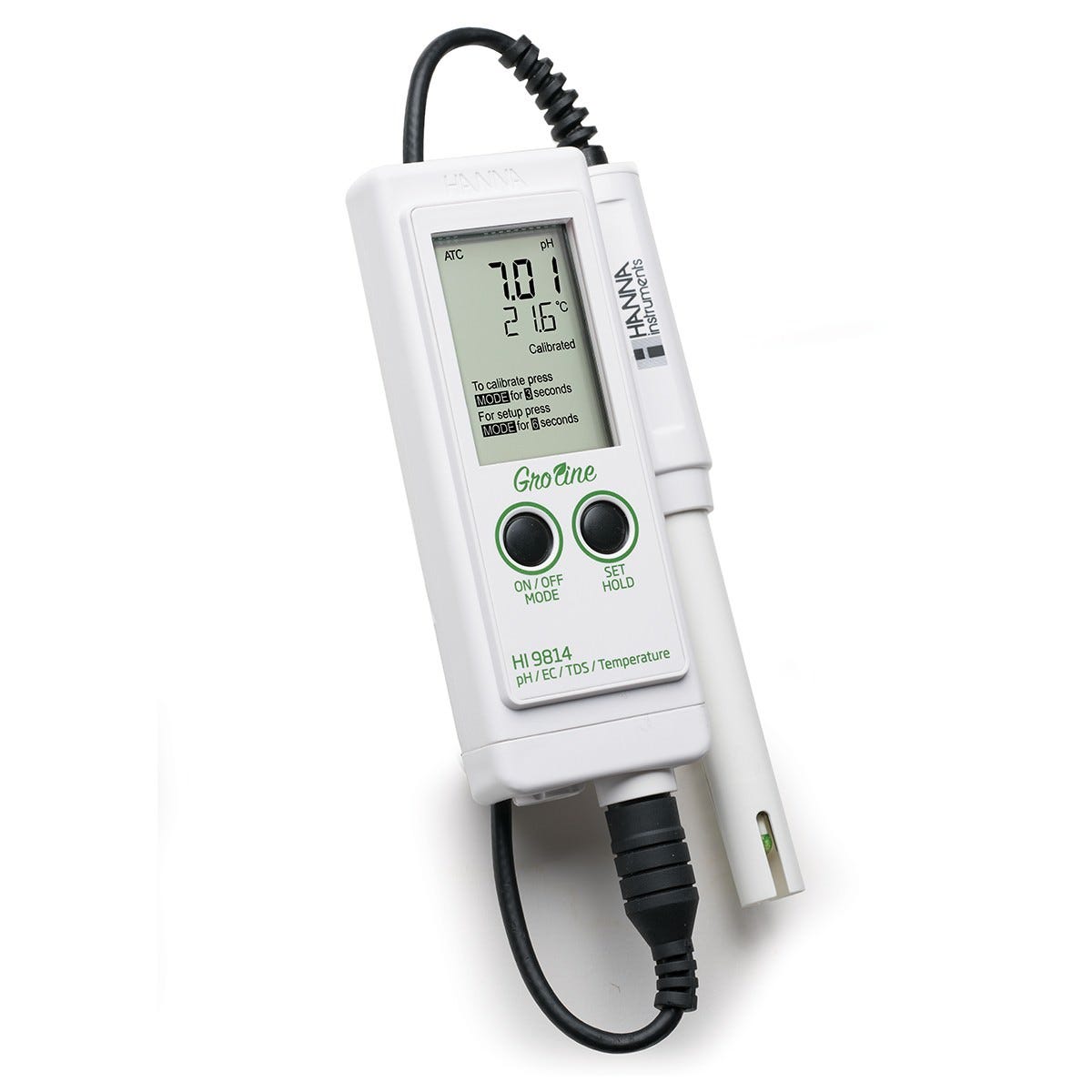 Hanna GroPro Waterproof Portable pH/EC/TDS/Temperature Meter