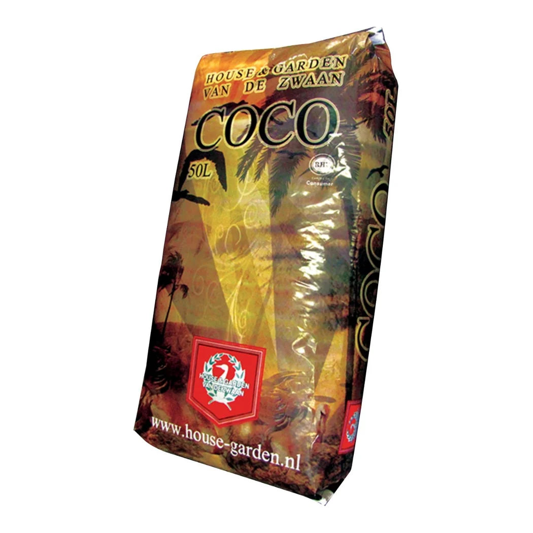 House and Garden Coco Medium 50 Liter (1.76 cu ft) (60/Plt) - Coco medium, 50 litre bag