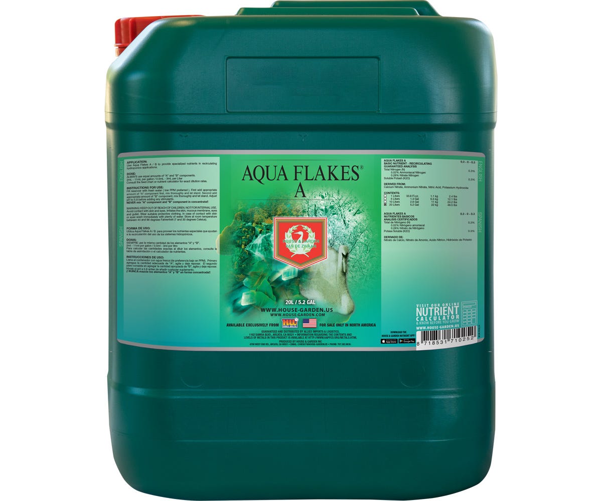 House & Garden Aqua Flakes A - 20L Main Image