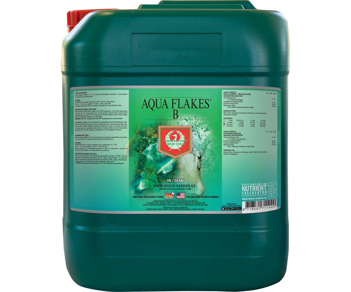 House & Garden Aqua Flakes B - 10L Main Image