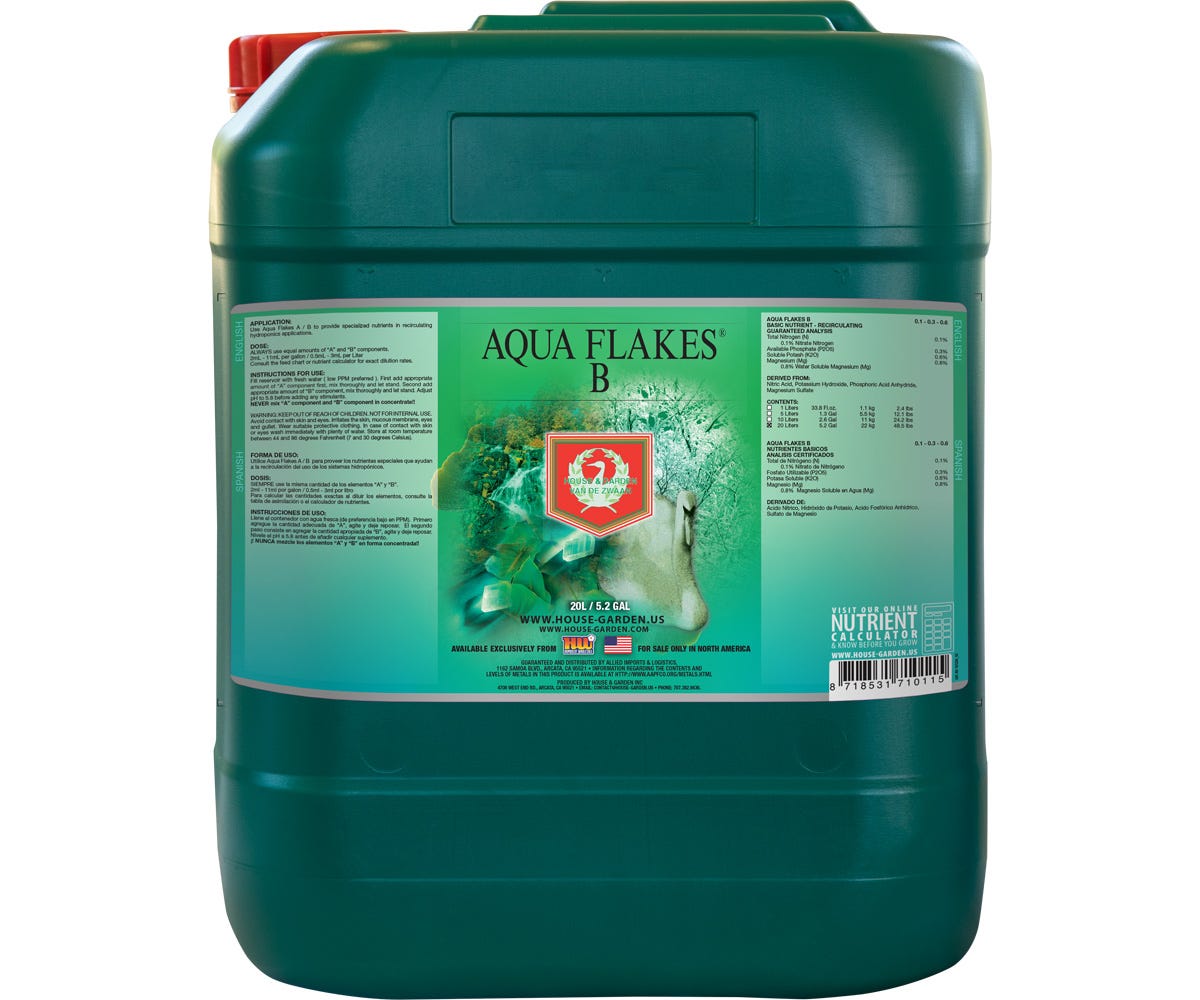 House & Garden Aqua Flakes B - 20L Main Image