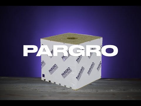 Grodan ParGro Block 4 x 4 x 4in w/ Hole
