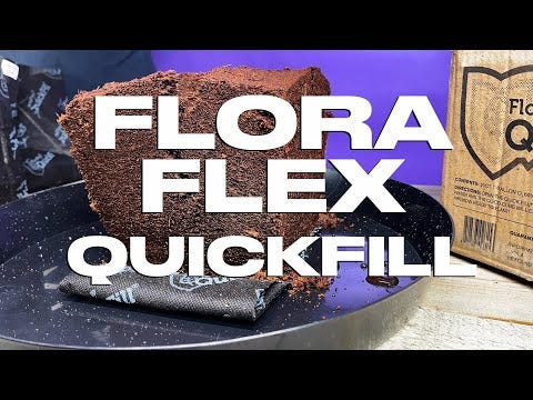FloraFlex 2 GAL QUICKFILL O2 Coco™ | 60% WHC Single Bag - CASE OF 15 - (mesh wrapper) (8L / 2 gal expanded)
