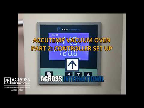 Across International - Accu Temp Vacuum Drying Oven / Degassing Oven - 0.9 Cu Ft