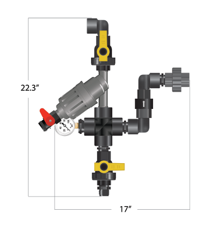 Dilution Solutions Nutrient Delivery System (NDS) Starter Kit – ¾” Dimensions