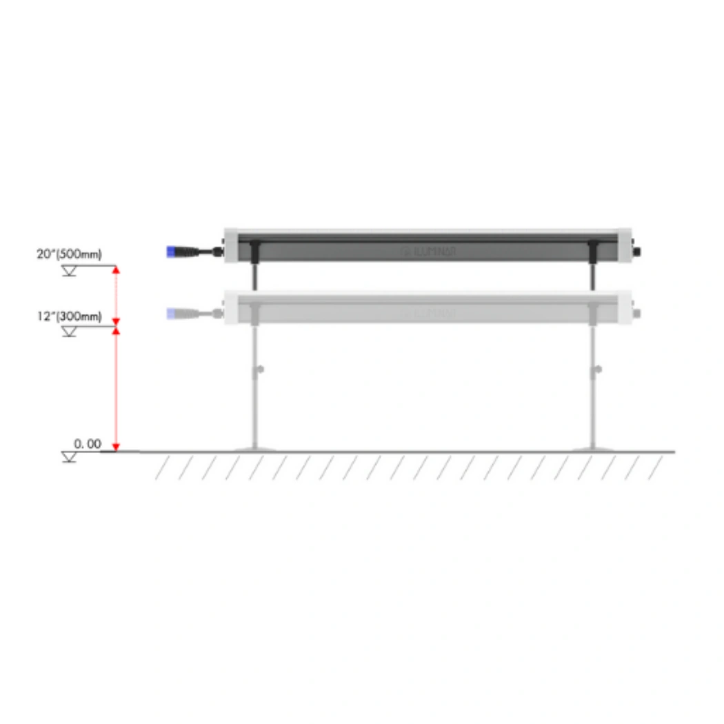 iLuminar Under Canopy Stand Selectable height