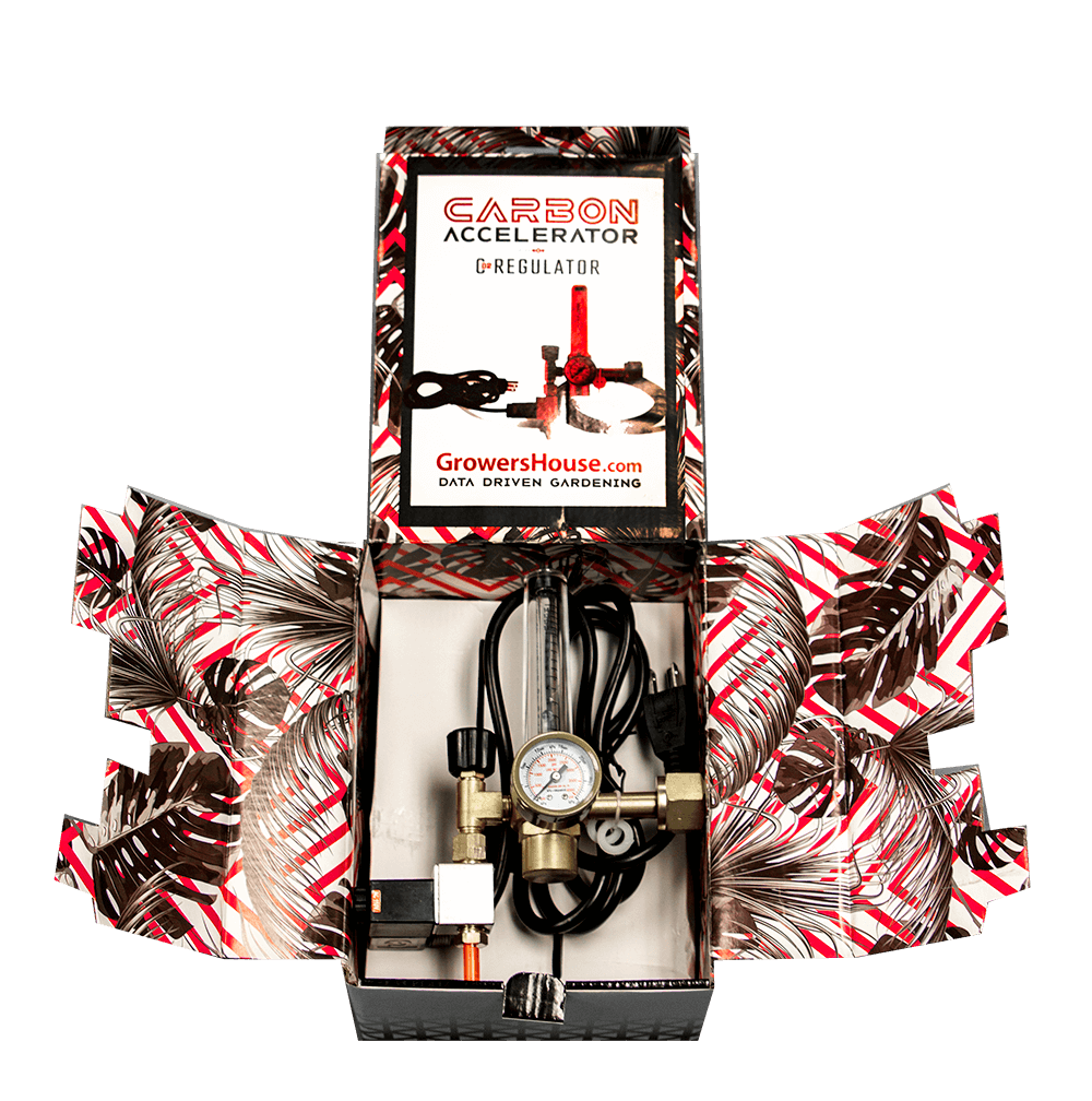 Carbon Accelerator CO2 Regulator w/ Flow Meter - in box