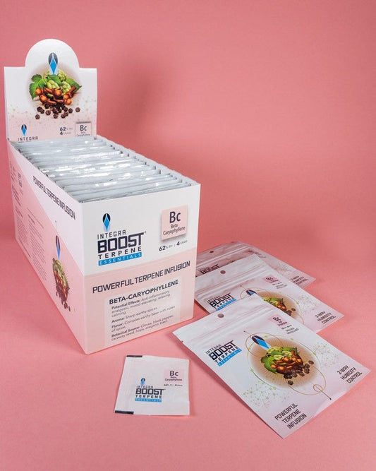 Integra Terpene Essentials 4g Caryophyllene 62% Relative Humidity master case of 288 packs Main Image