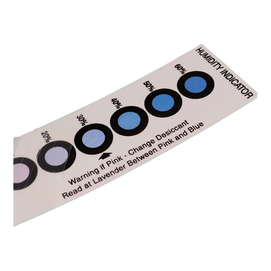 Integra Boost humidity indicator strip, 6 dots from 10% to 60% RH