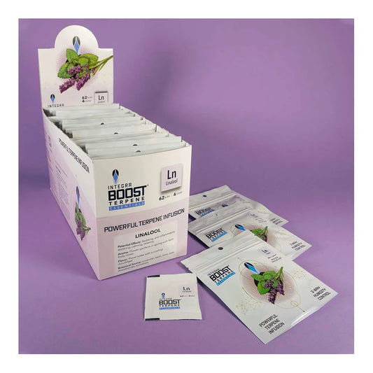 Integra Boost Terpene Essentials Linalool 4 gram retail display box