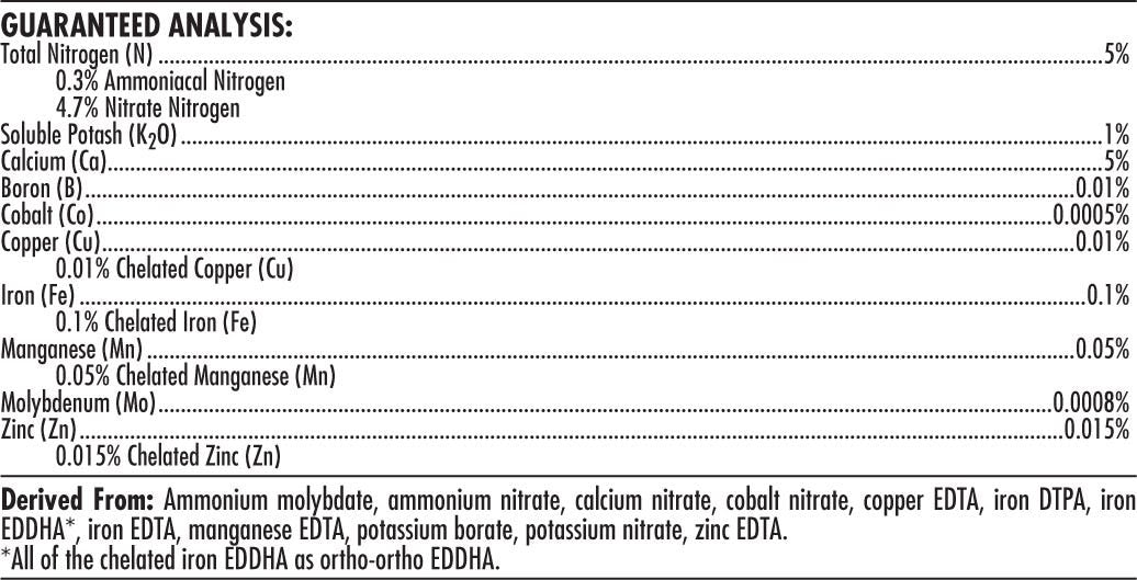 Advanced Nutrients - Jungle Juice Micro - 23 L Guaranteed Analysis