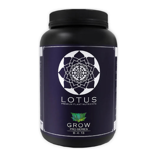 Lotus Nutrients Pro Series Grow 8-4-13, larger 64 oz jar