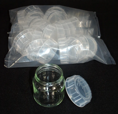 microCLONE Snap-on Lids for Tissue Culture Jars (30-pack) with Jar