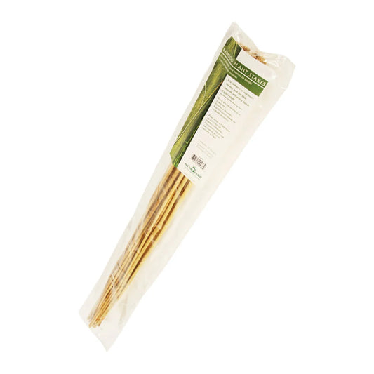 Bundle of 3ft natural bamboo garden stakes, alternate view