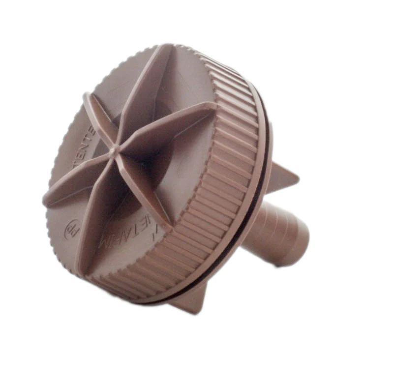 Netafim FLUSH VALV ROUND 1GPH W/TECHLINE CONN Top View