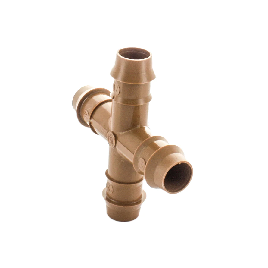 Netafim INSERT CONN CROSS 17MM 25/BAG Standing