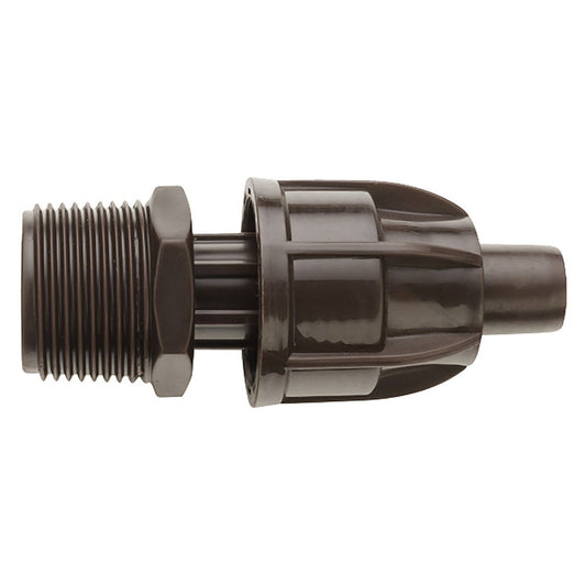 Netafim 17mm TechLock Male Adapter 3/4†(1=25/Bundle) Main Image