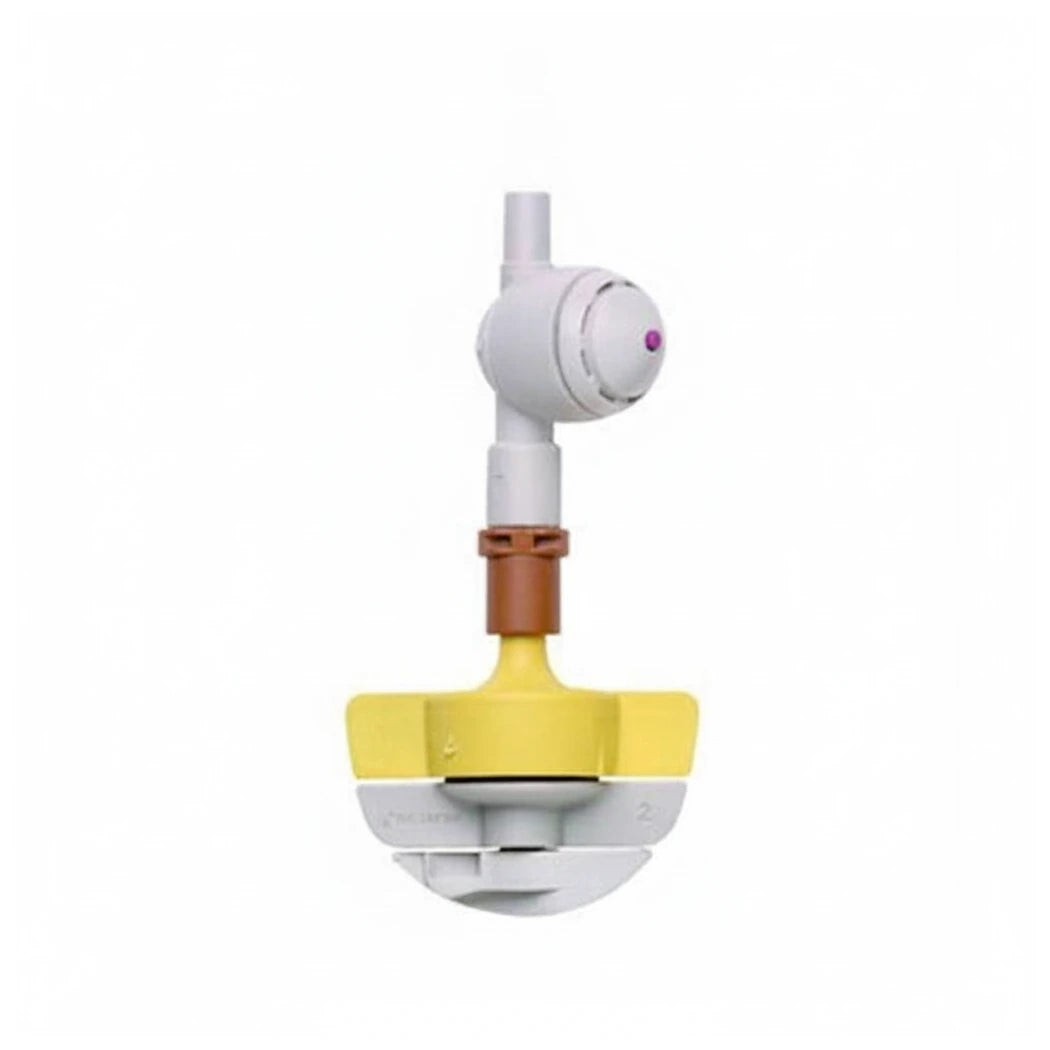 Netafim SpinNet Brown Mist, Yellow Body, Grey Spinner with Check Valve
