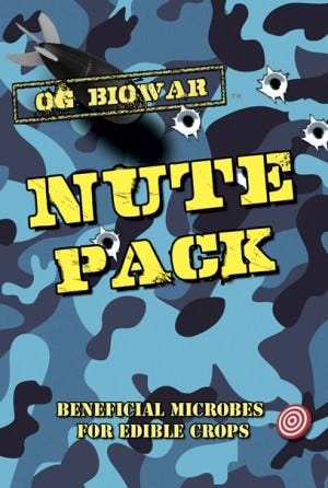 OG Biowar - Nute Pack - Beneficial Microbes for Edible Crops