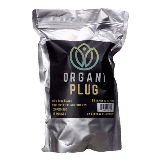 OrganiPlug pouch of 50 ready-to-use seed and cutting plugs