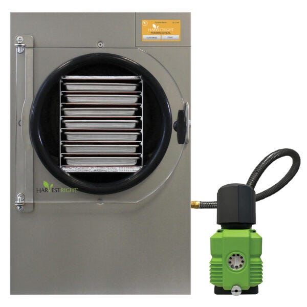 Harvest Right Pharmaceutical Freeze Dryer - Medium - Stainless Steel with Premier Pump Main Image