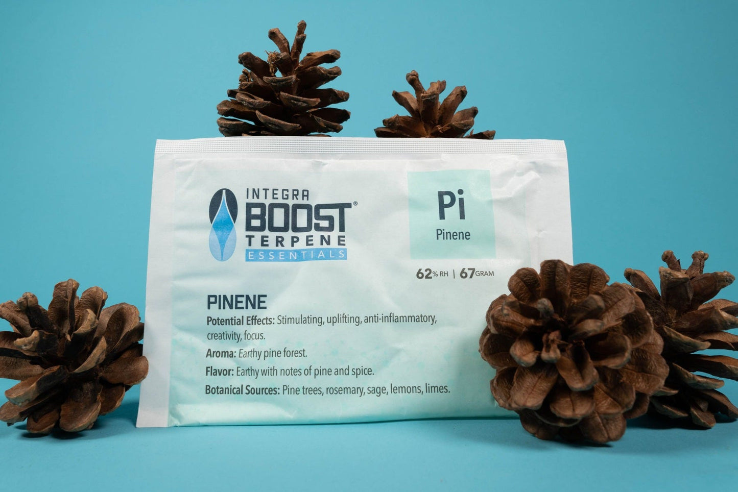 Integra Terpene Essentials 4g Pinene 62% Relative Humidity master case of 288 packs Main View