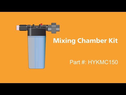 Dosatron Dilution Solution Nutrient Delivery System - Mixing Chamber 1-1/2 in 40 GPM (HYKMC150)