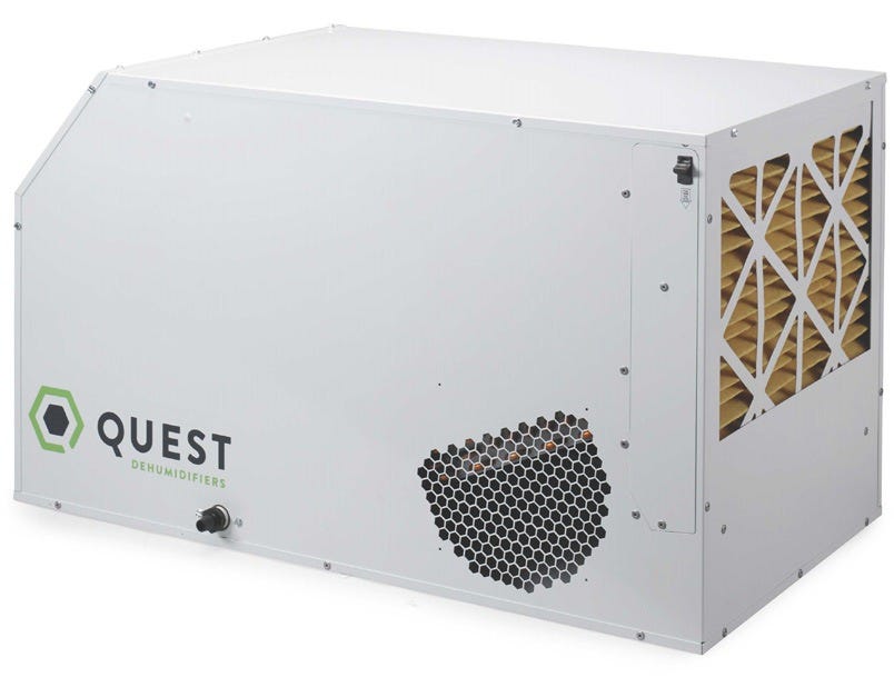Quest 165 Dual Overhead Dehumidifier - 220-240V
