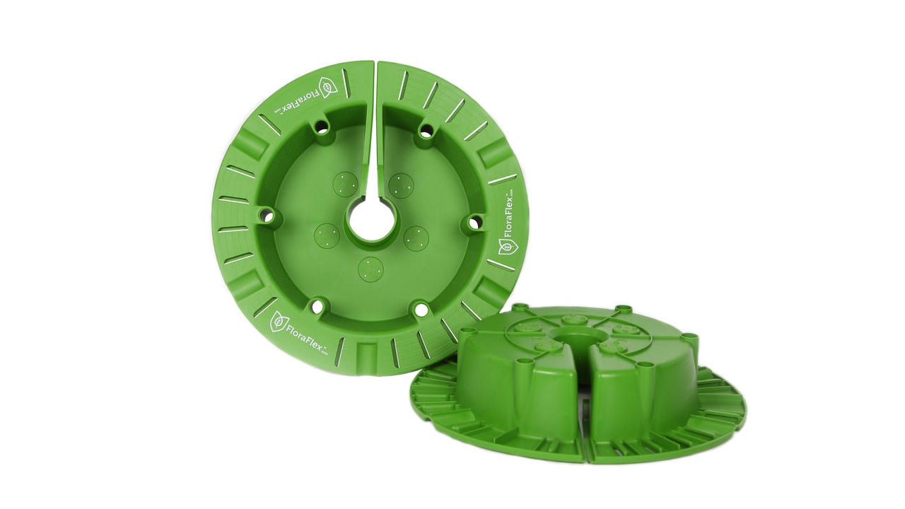 FloraFlex Round Flood & DripShield - Quick Drip