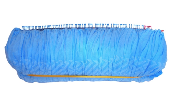 Shoe Inn Fabric Shoe Covers with Traction Bundle