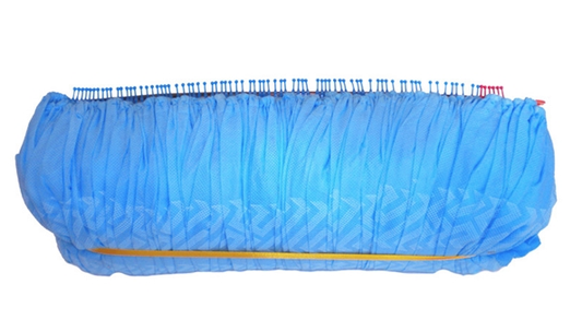 Shoe Inn Fabric Shoe Covers with Traction Bundle
