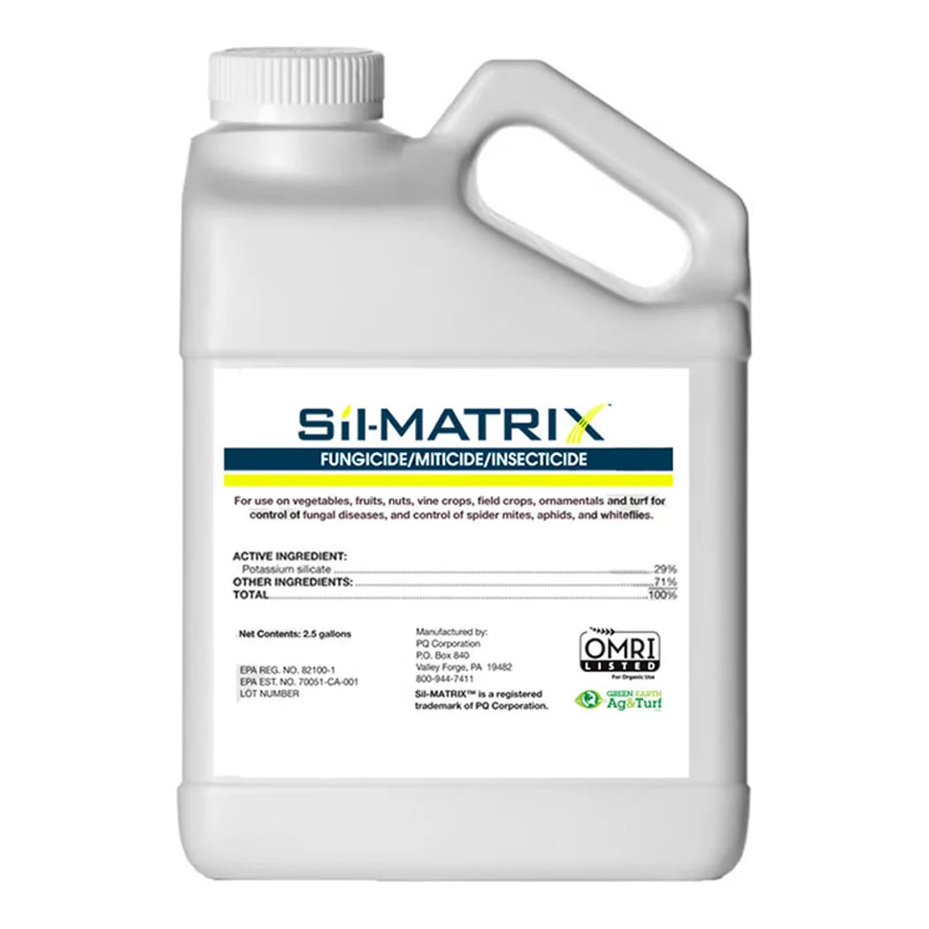 Silmatrix fungicide miticide insecticide, 2.5 gallon