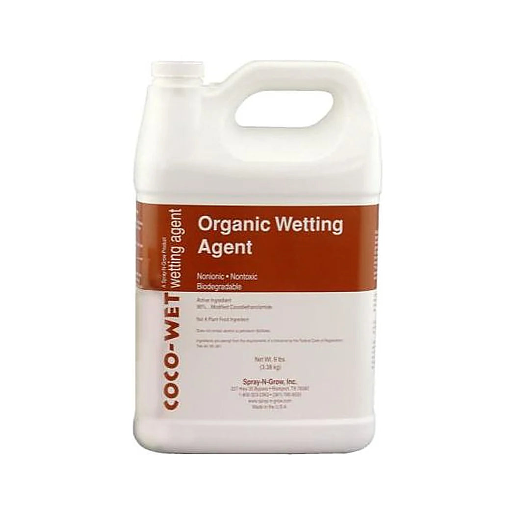 Spray-N-Grow Coco-Wet organic wetting agent, 1 gallon