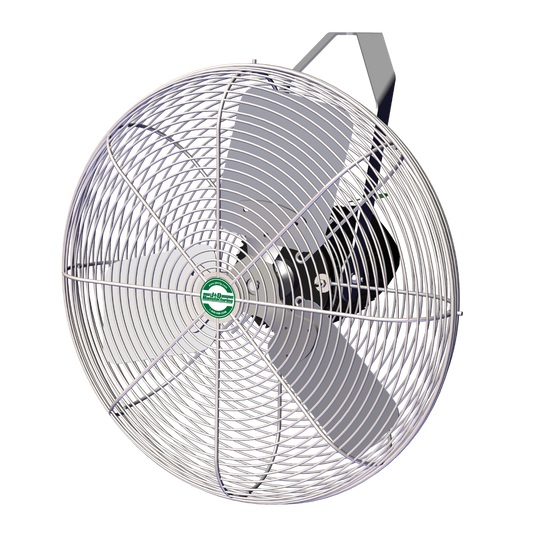 J&D Basket Fan, 20 Stainless Steel, 1PH, 1/3HP, 115/230V, 3-SS Main Image