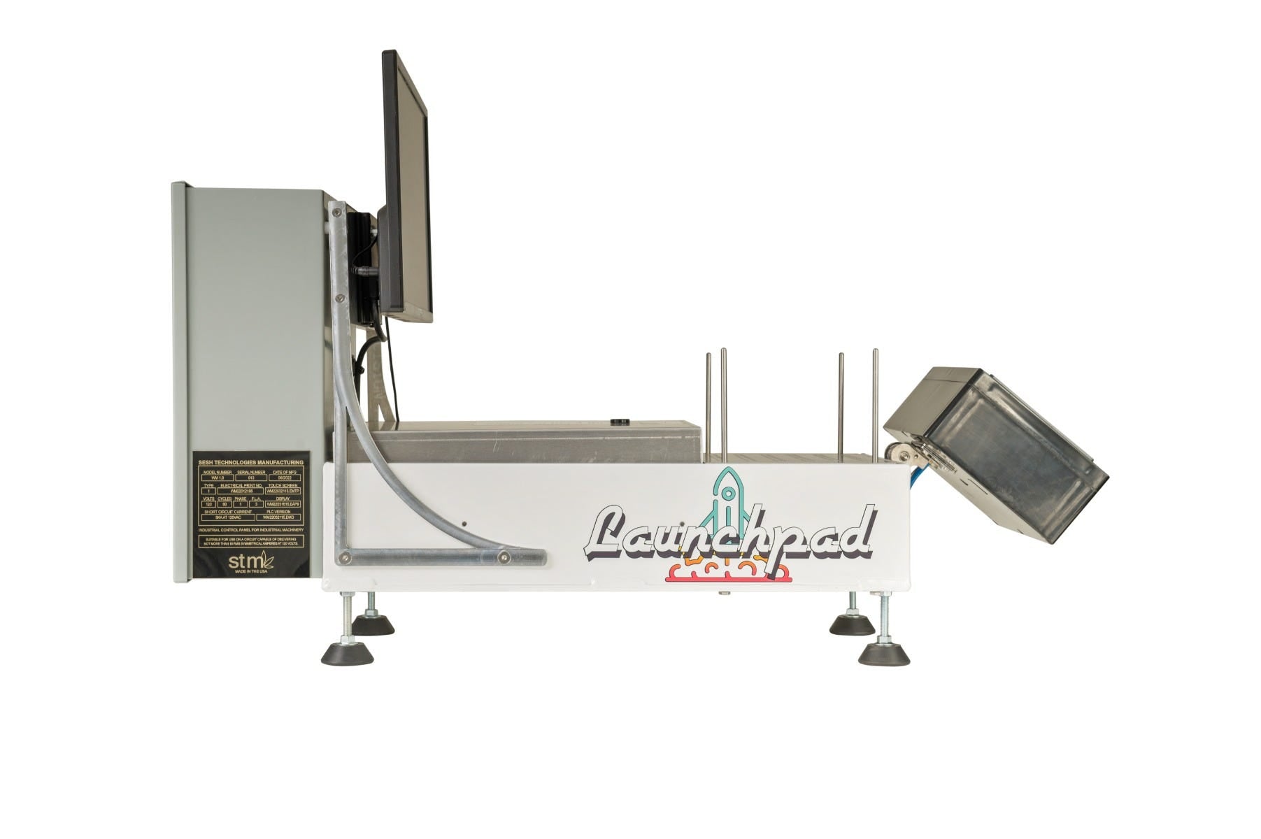 STM LaunchPad Weighing Module Left Side