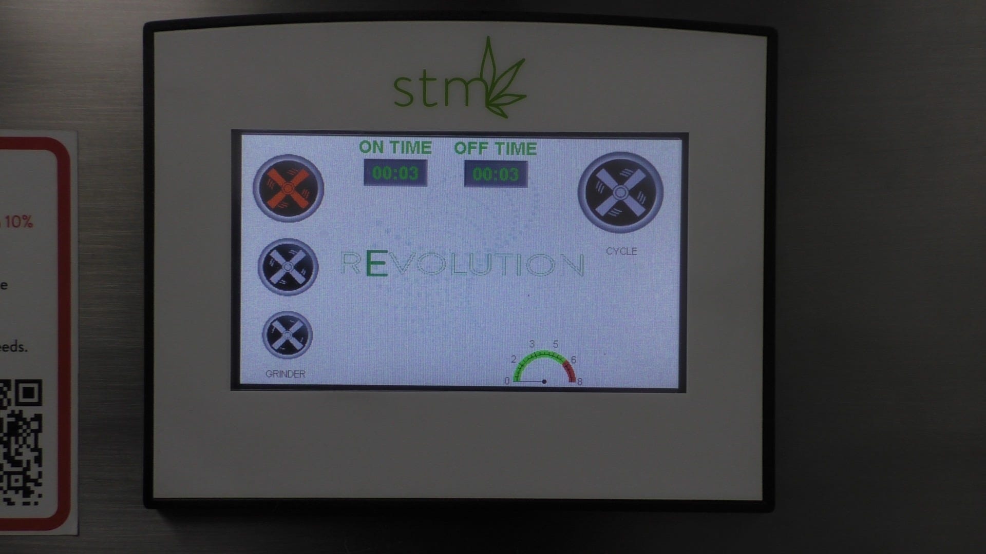 STM Revolution 2.0 Commercial Cannabis Grinder – Efficient Flower Processing Display