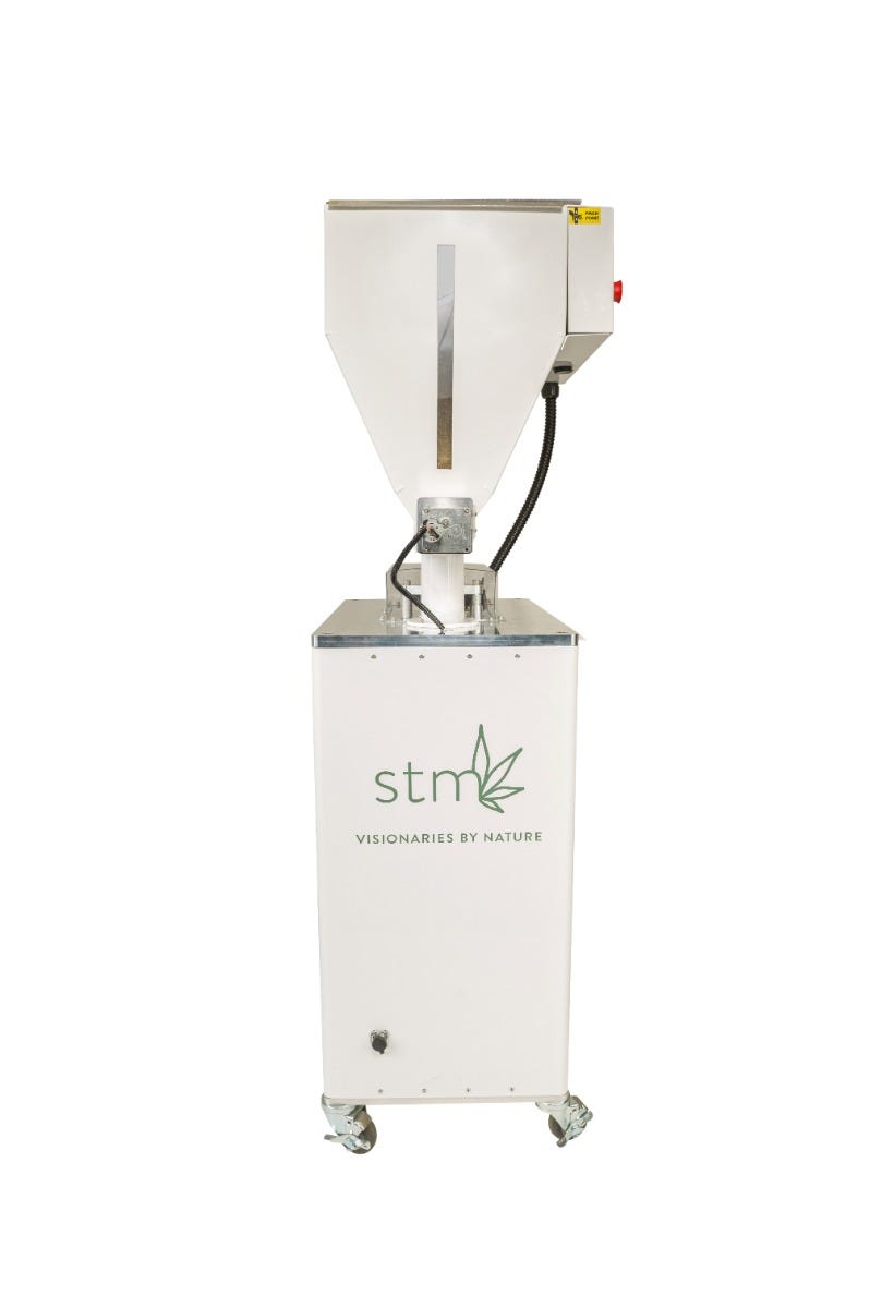 STM Revolution 2.0 Commercial Cannabis Grinder – Efficient Flower Processing Measure Window