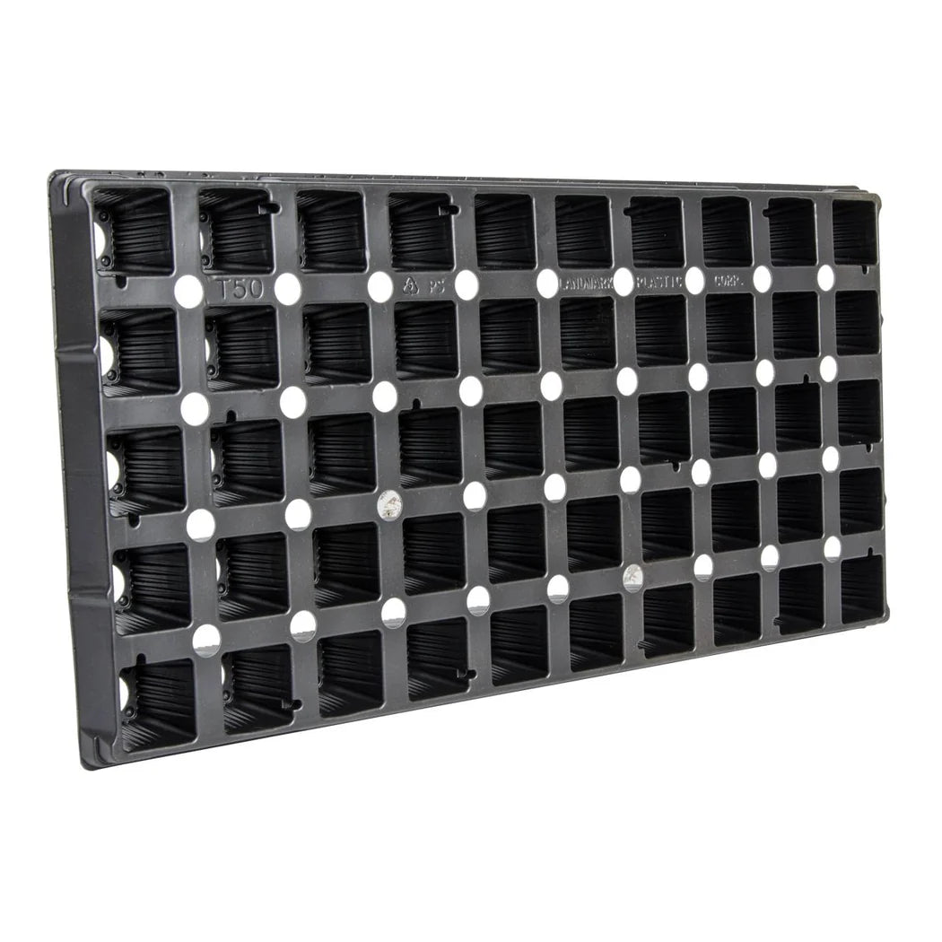 Super Sprouter 50-Cell Square Plug Flat Insert Tray - cell detail