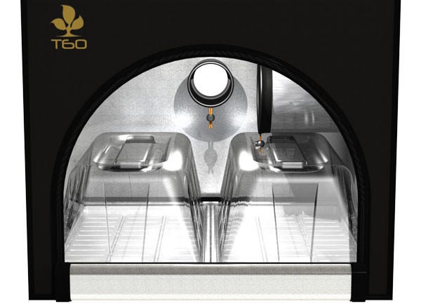 Secret Jardin TWIN 2x2 T60 - example with domes (domes not included)