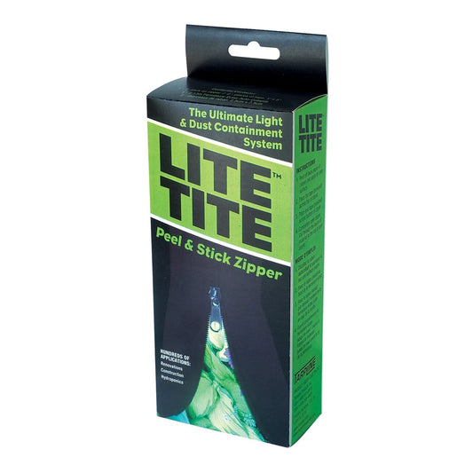 Tarpline USA Lite Tite Tarp Zip-Up, Black - retail box