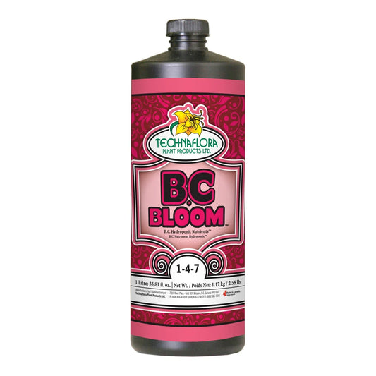 Technaflora B.C. Bloom 1 - 4 - 7 - 1 litre bottle